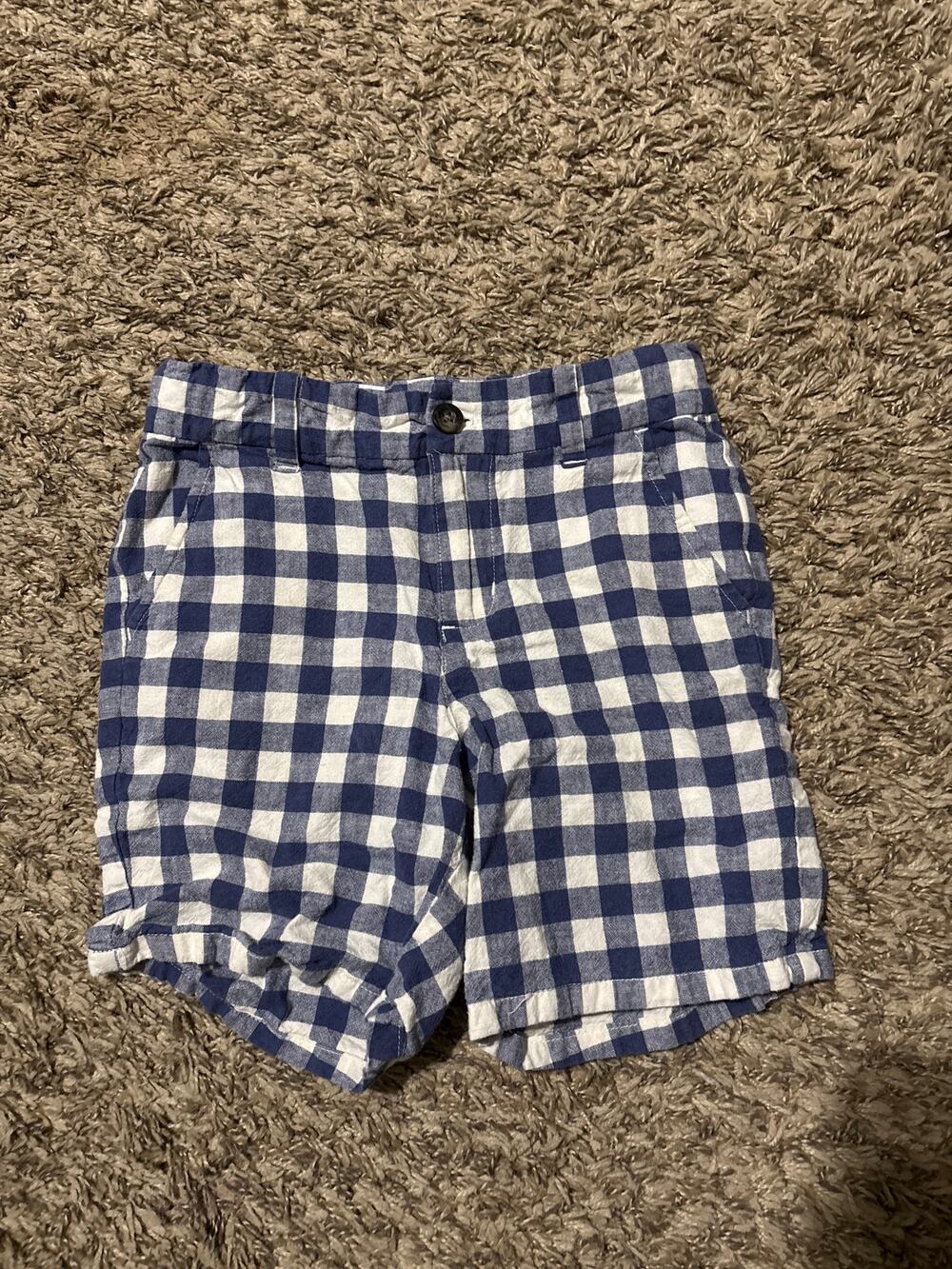 Janie and Jack Linen Blend Shorts 6